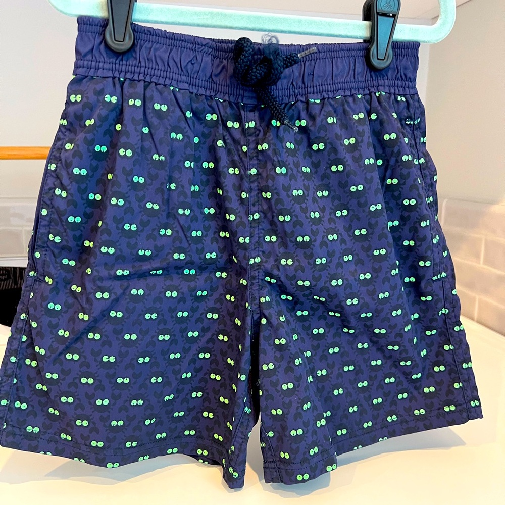 VILEBREQUIN BOYS Glow in the Dark crab SWIM TRUNKS